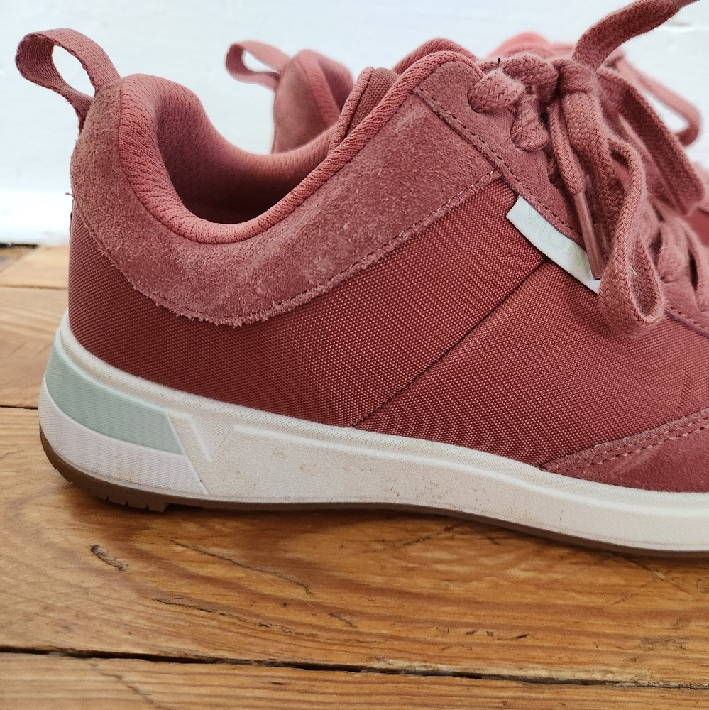 Pink sneakers